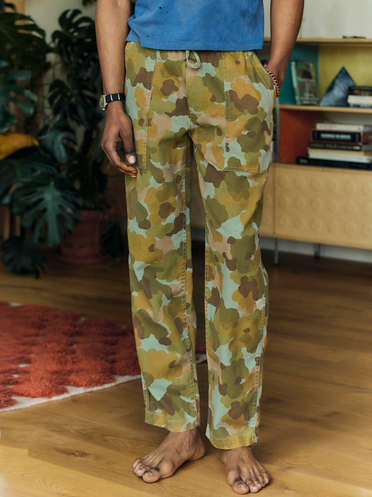 ventura chore pant in painted camo