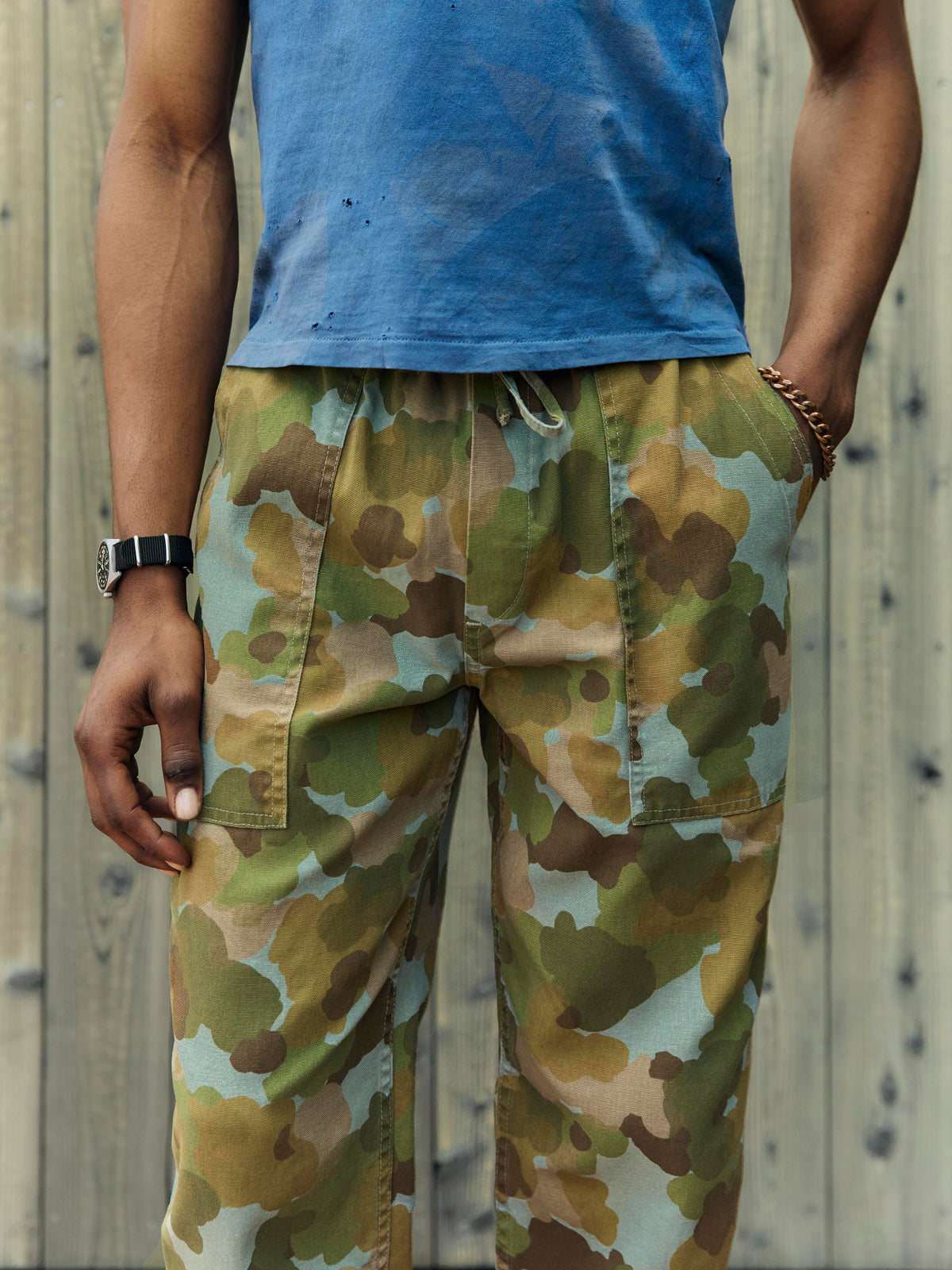 ventura chore pant in painted camo