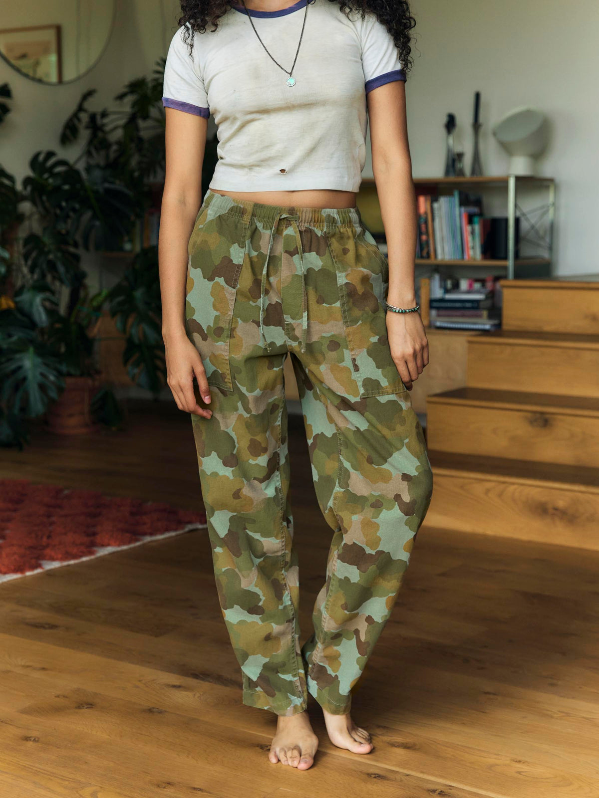 ventura chore pant in painted camo