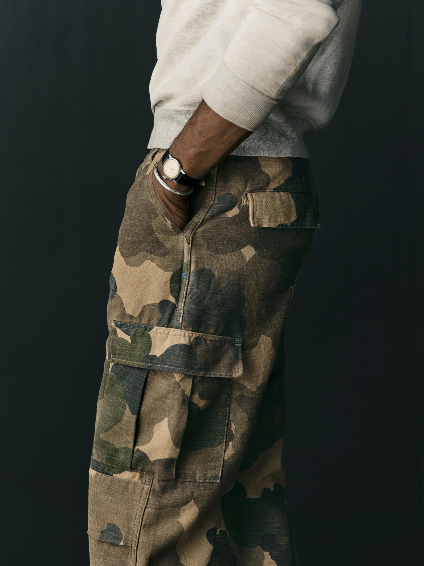 camp pant in painted camo – imogene + willie