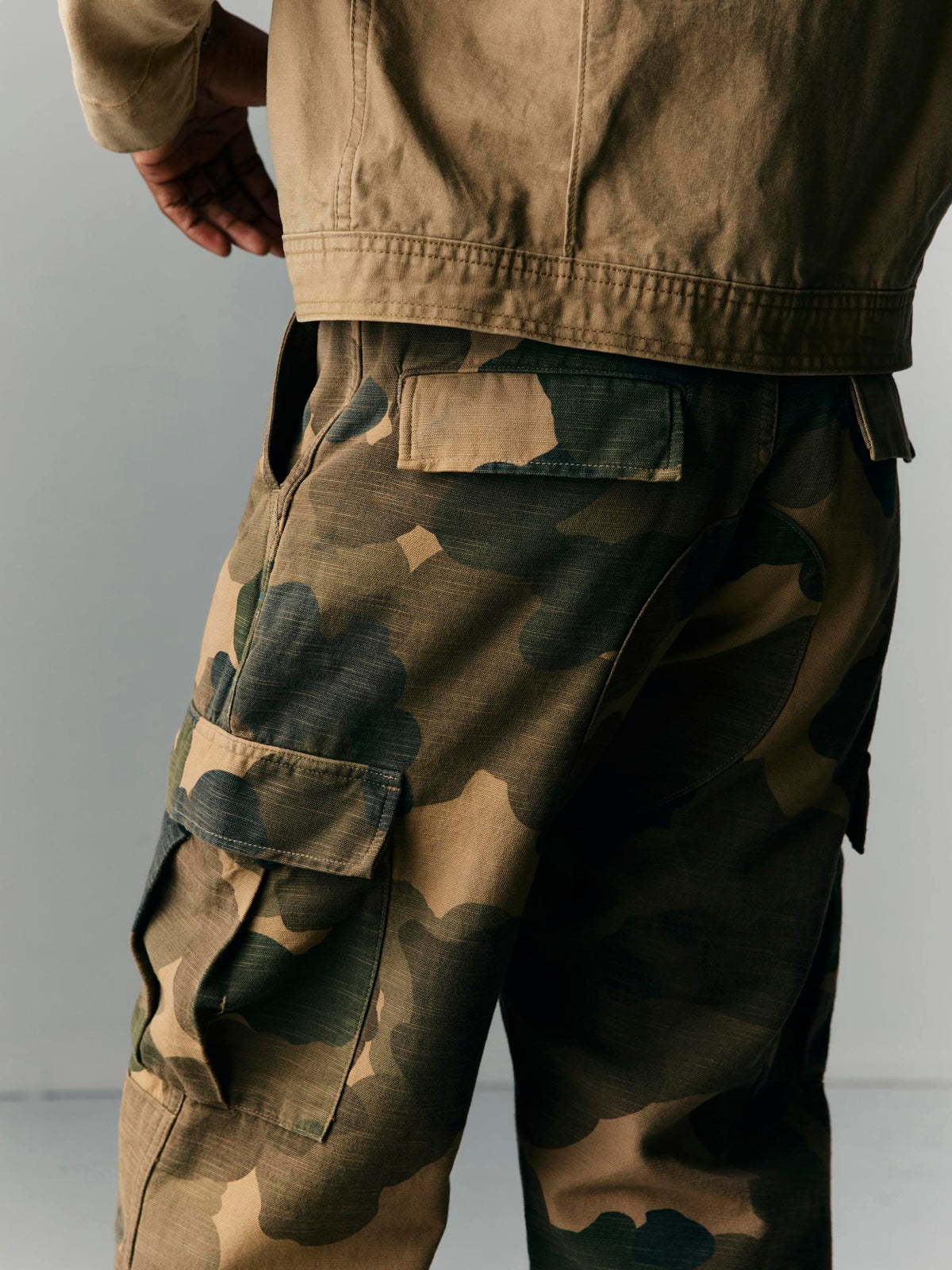 camp pant in painted camo