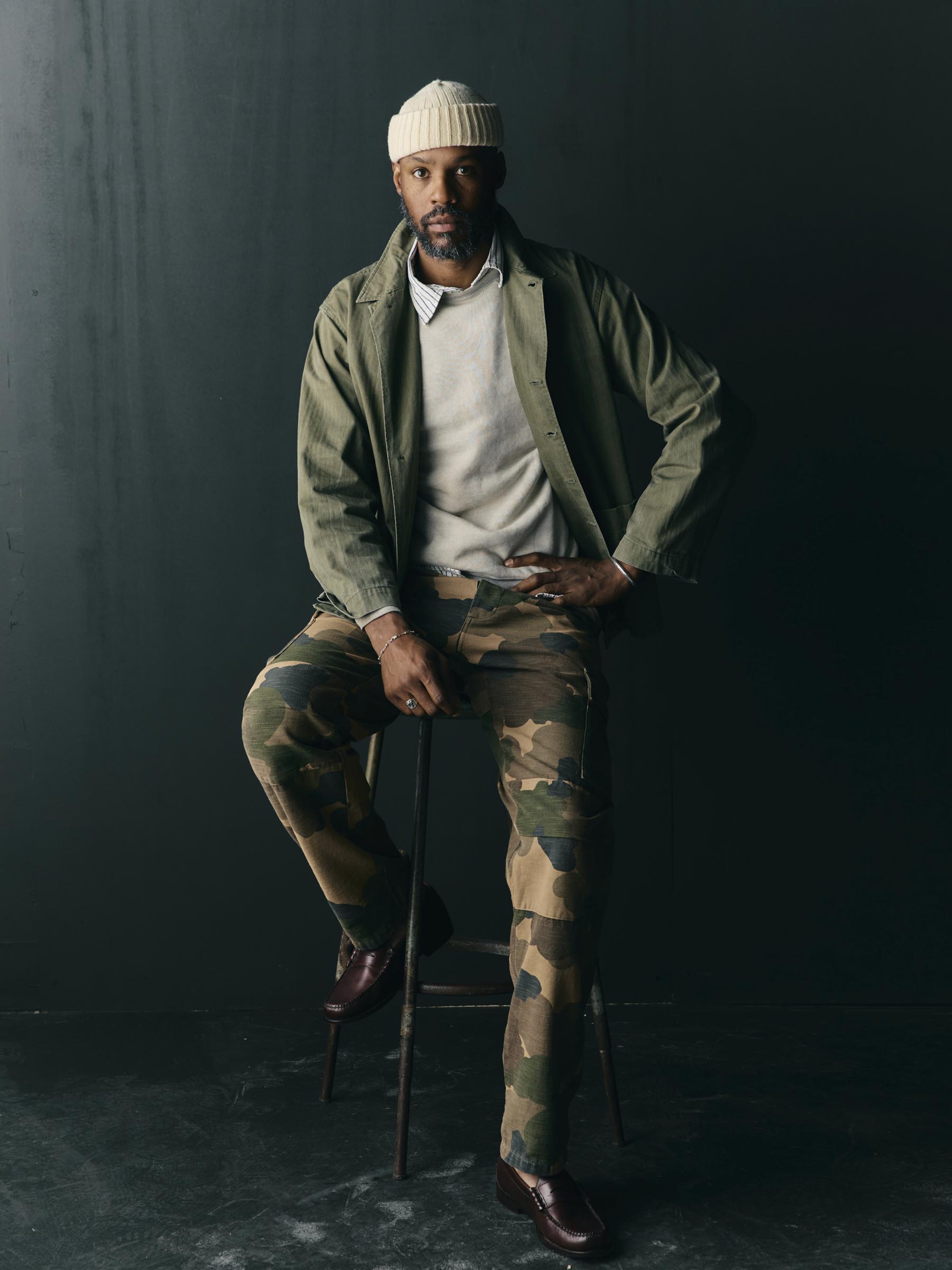 camp pant in painted camo – imogene + willie