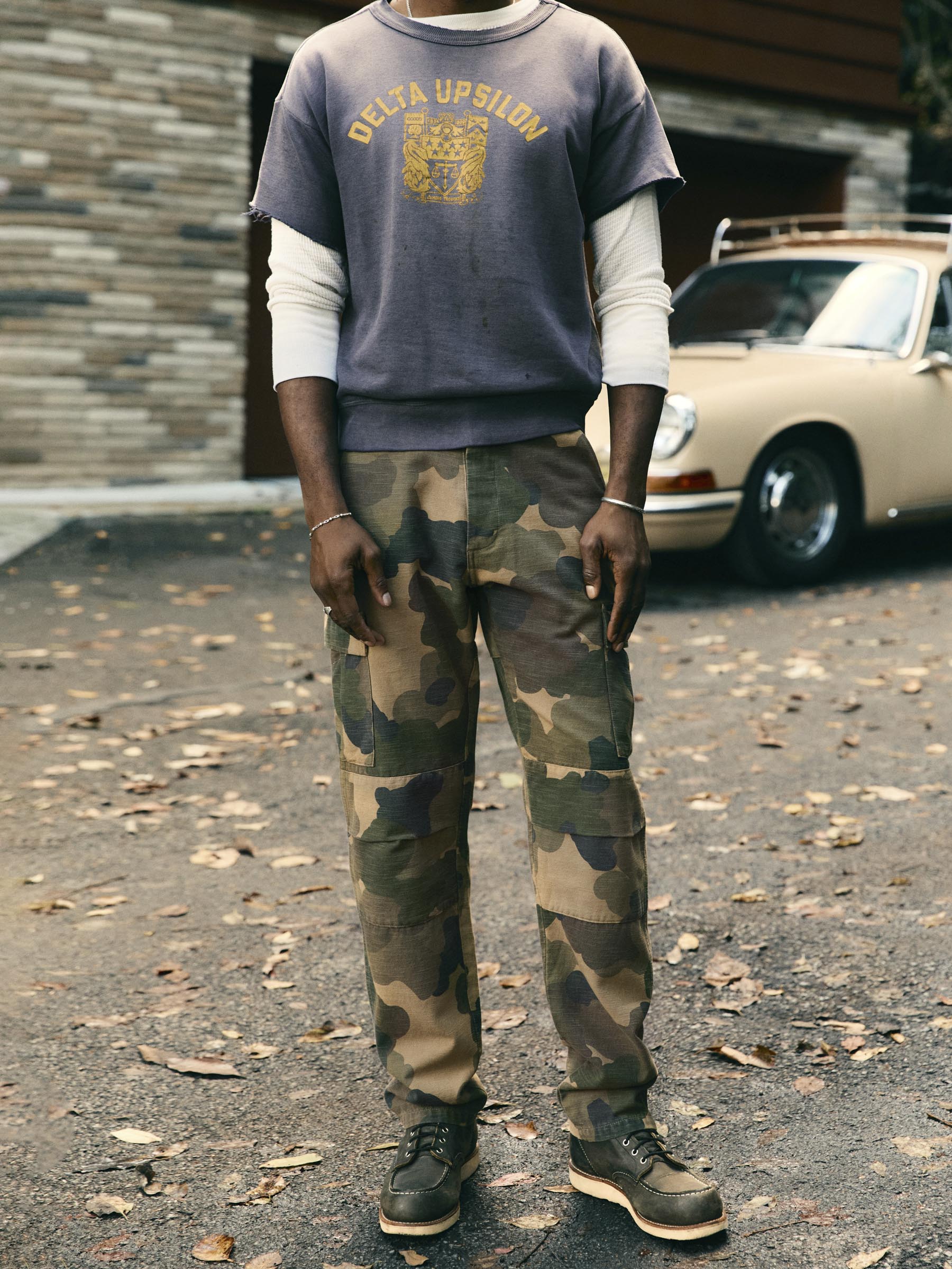 camp pant in painted camo – imogene + willie