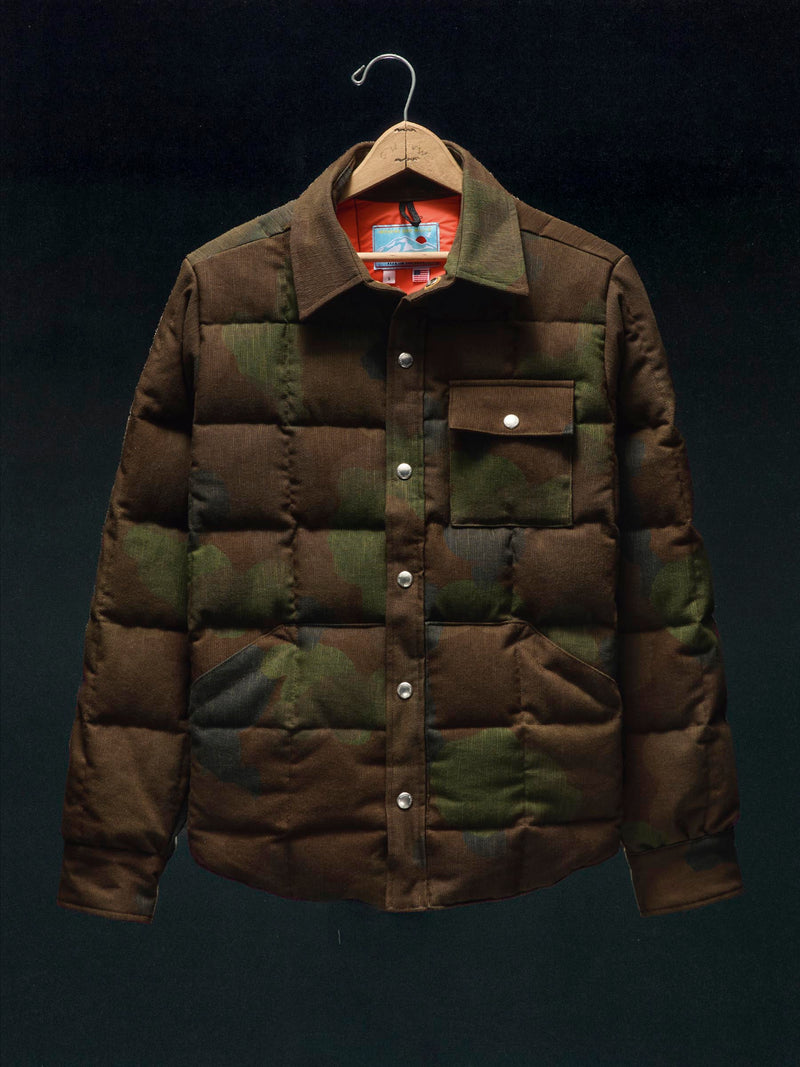 i+w x cdw quilted camo jacket