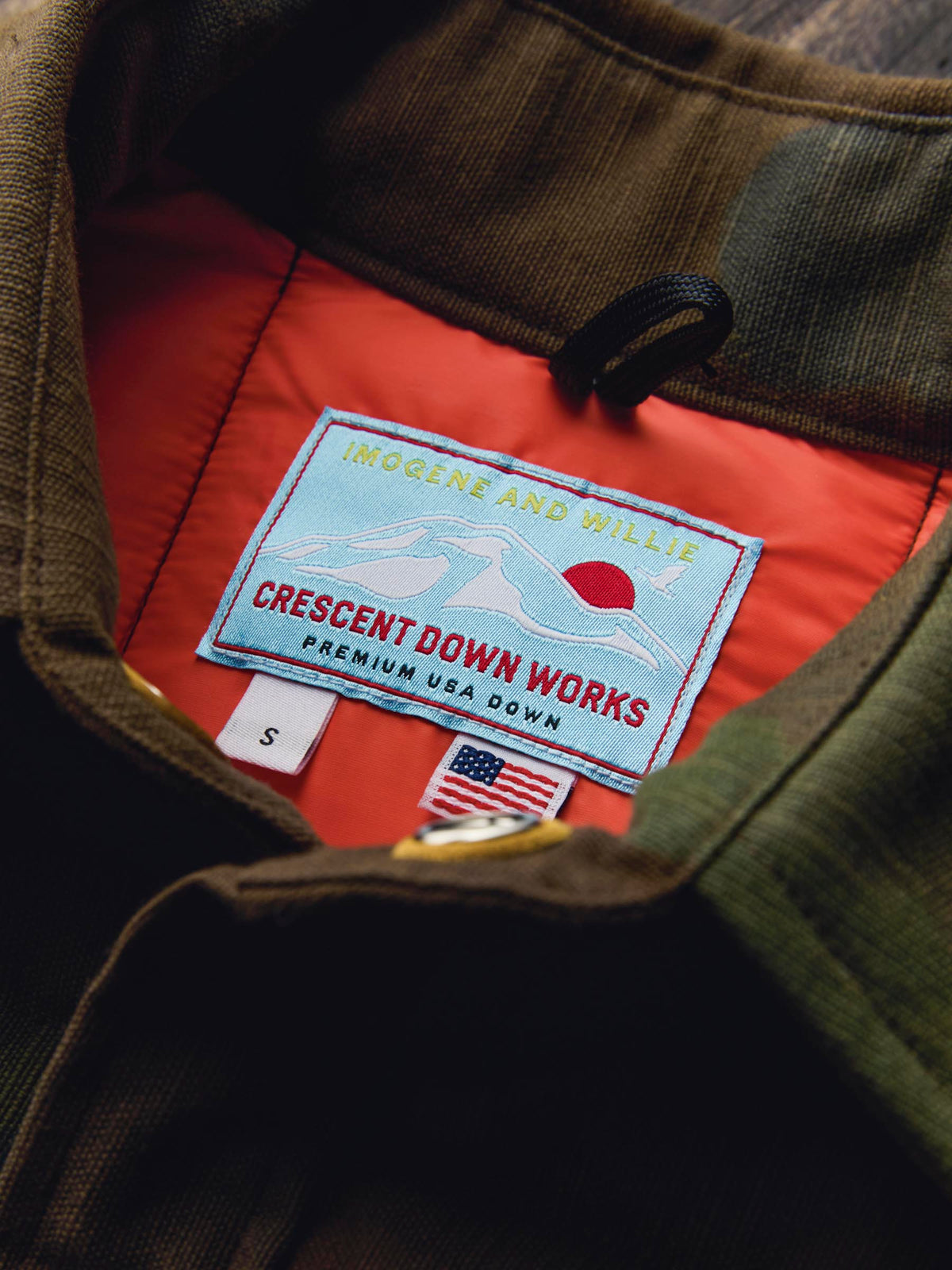 i+w x cdw quilted camo jacket