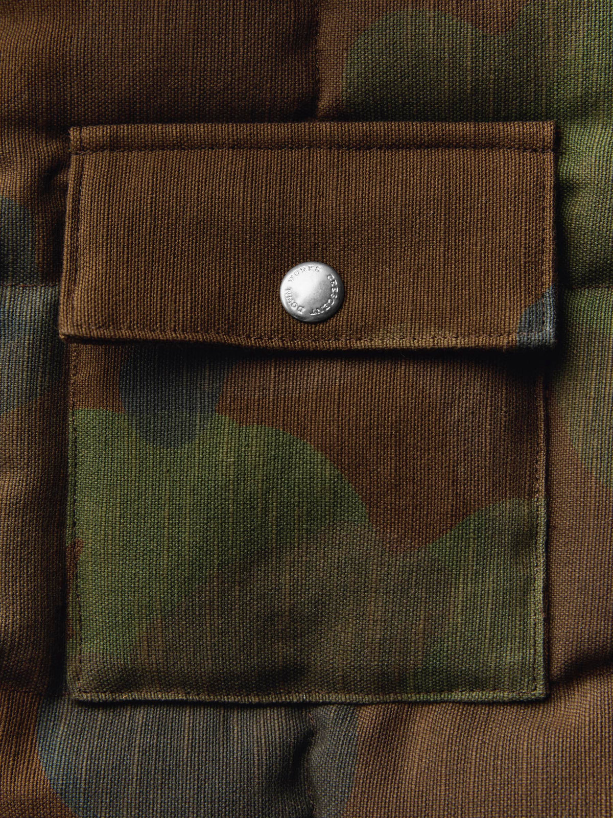 i+w x cdw quilted camo jacket