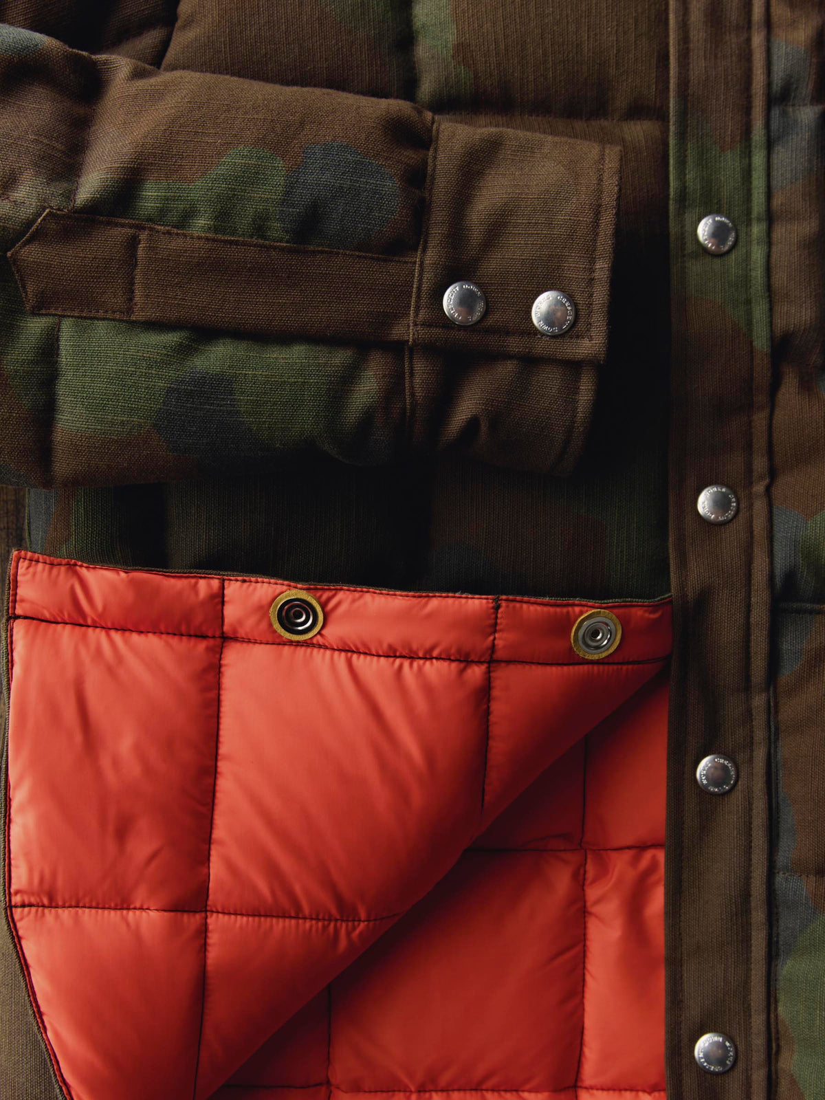 i+w x cdw quilted camo jacket
