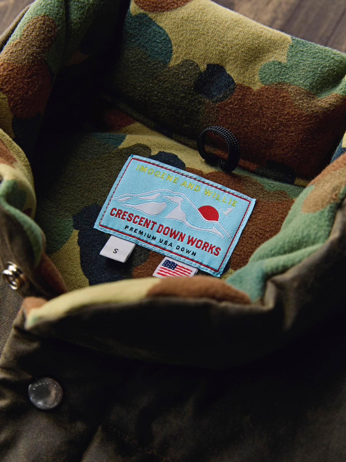 i+w x cdw waxed canvas vest