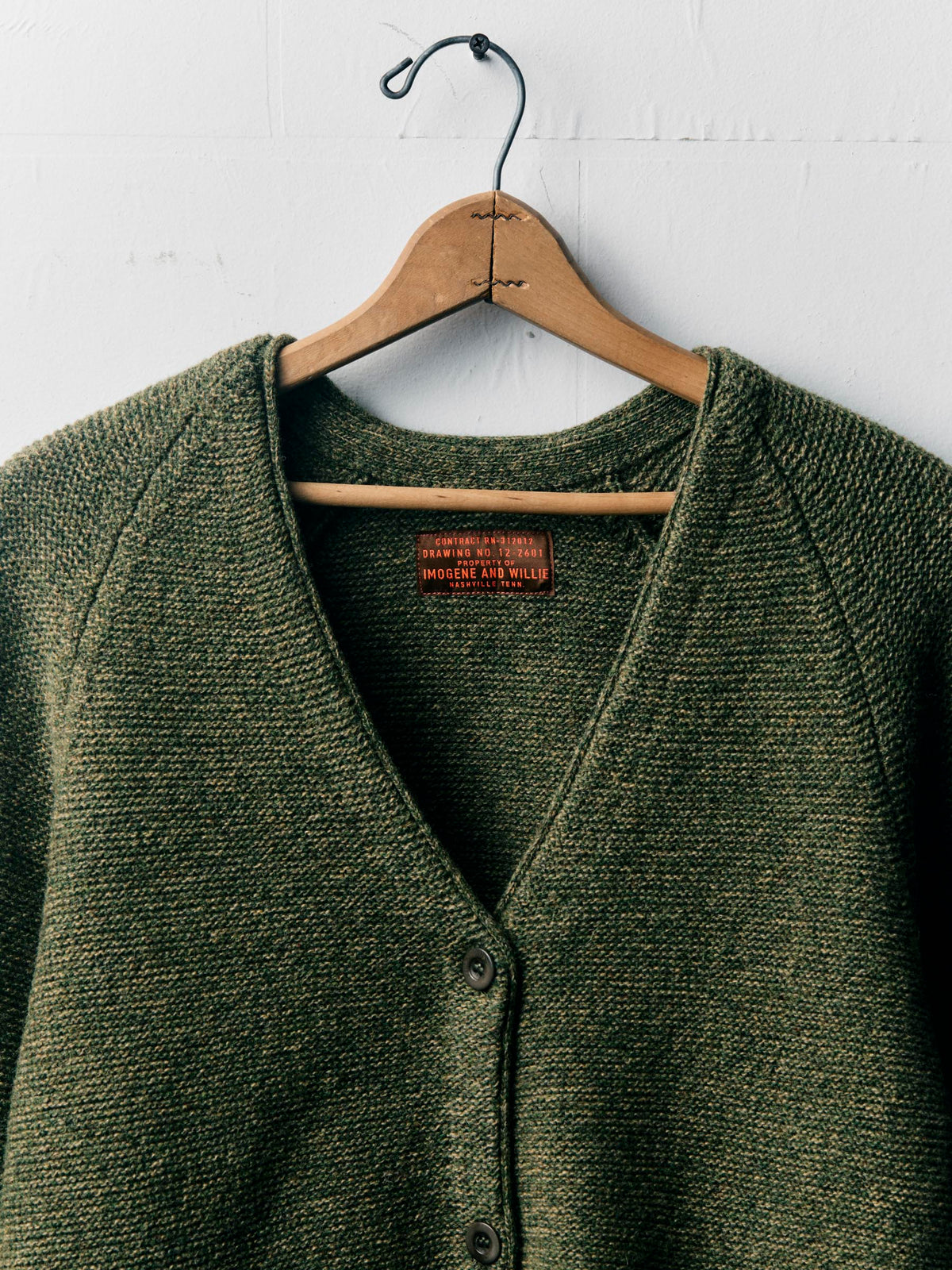 evie cardigan in sage