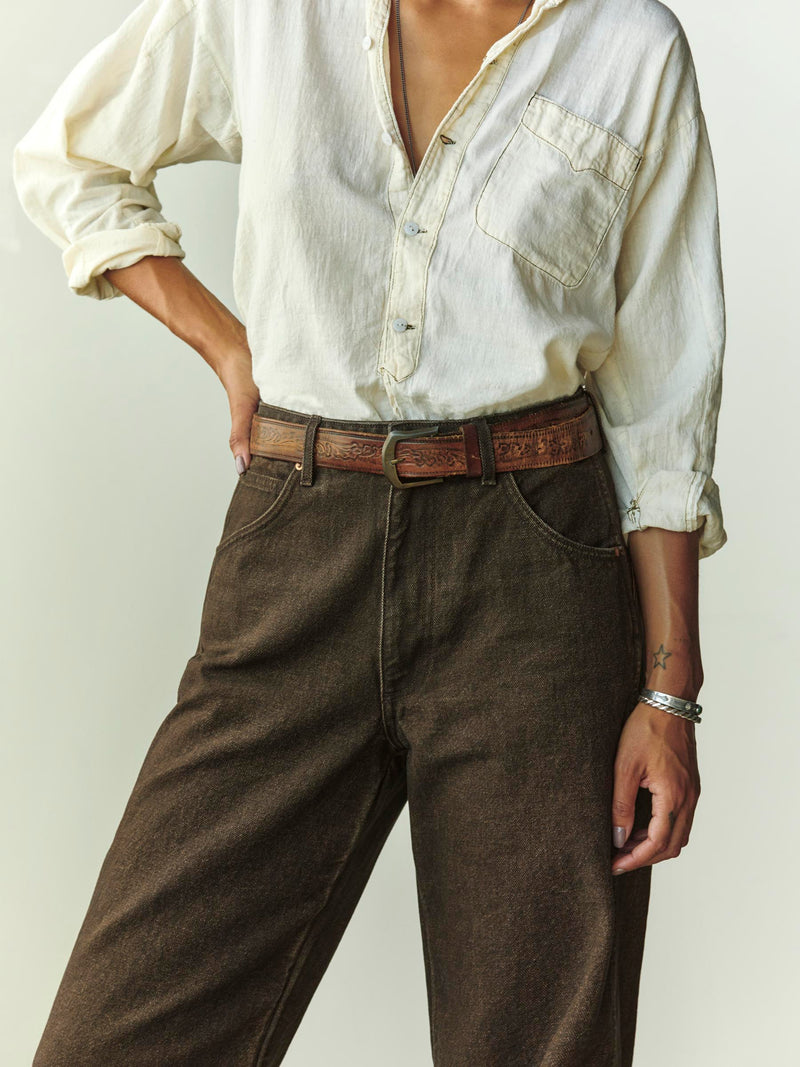 cassidy brown broken twill - Model
