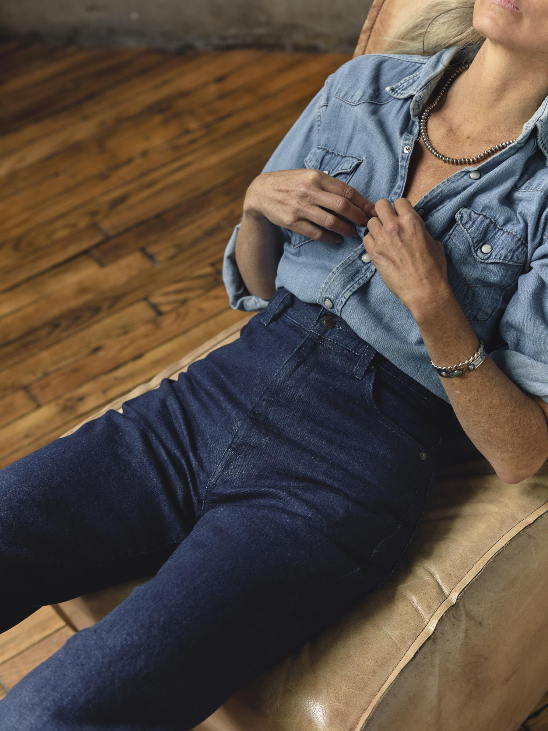 catherine slim indigo selvage rinse – imogene + willie
