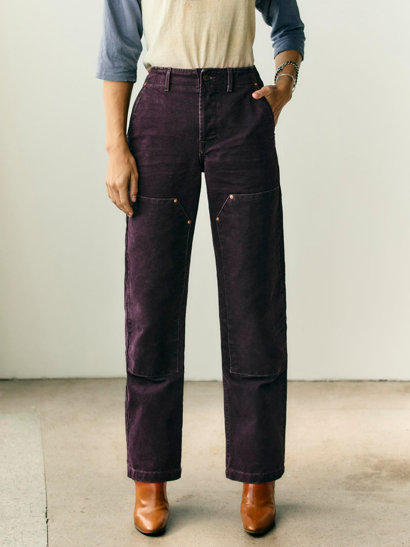 clarke washed orchid canvas