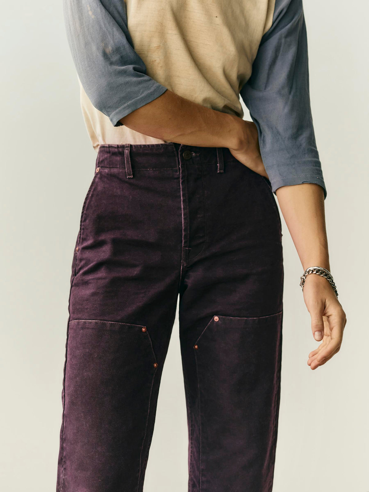 clarke washed orchid canvas