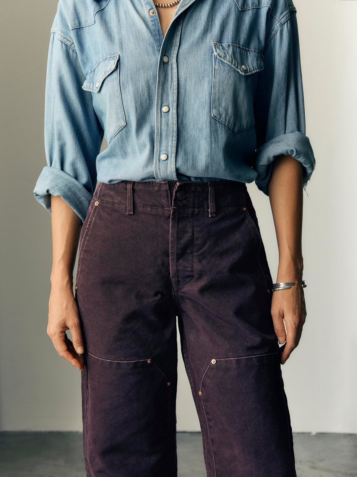 clarke washed orchid canvas