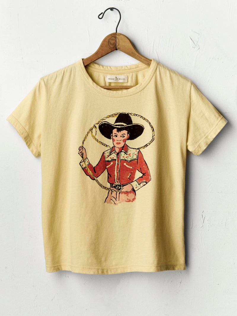 the "lasso" drop tee - Model