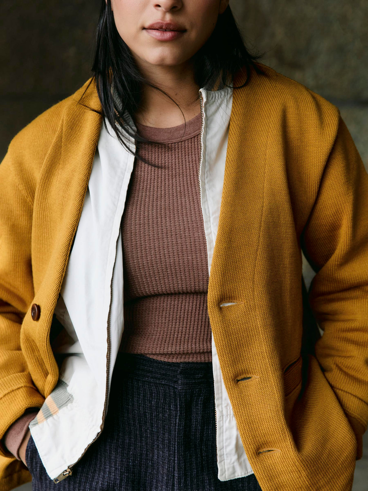 i+w x dehen slouchy cardigan