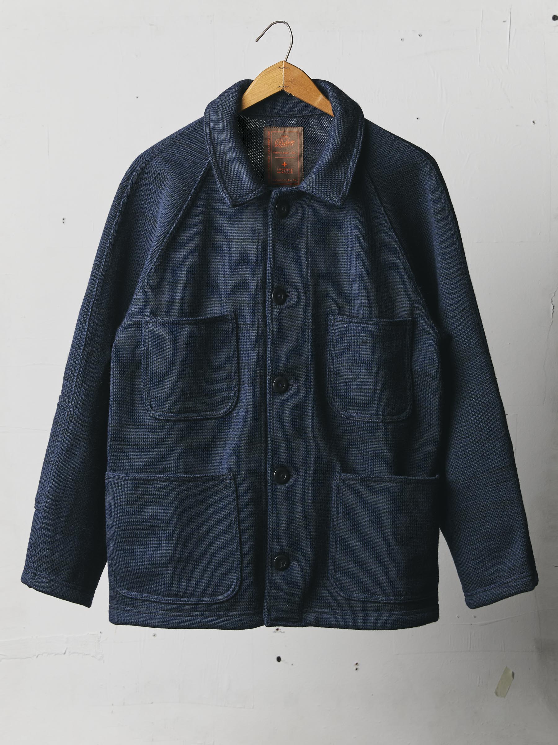 i+w x dehen knit work coat – imogene + willie