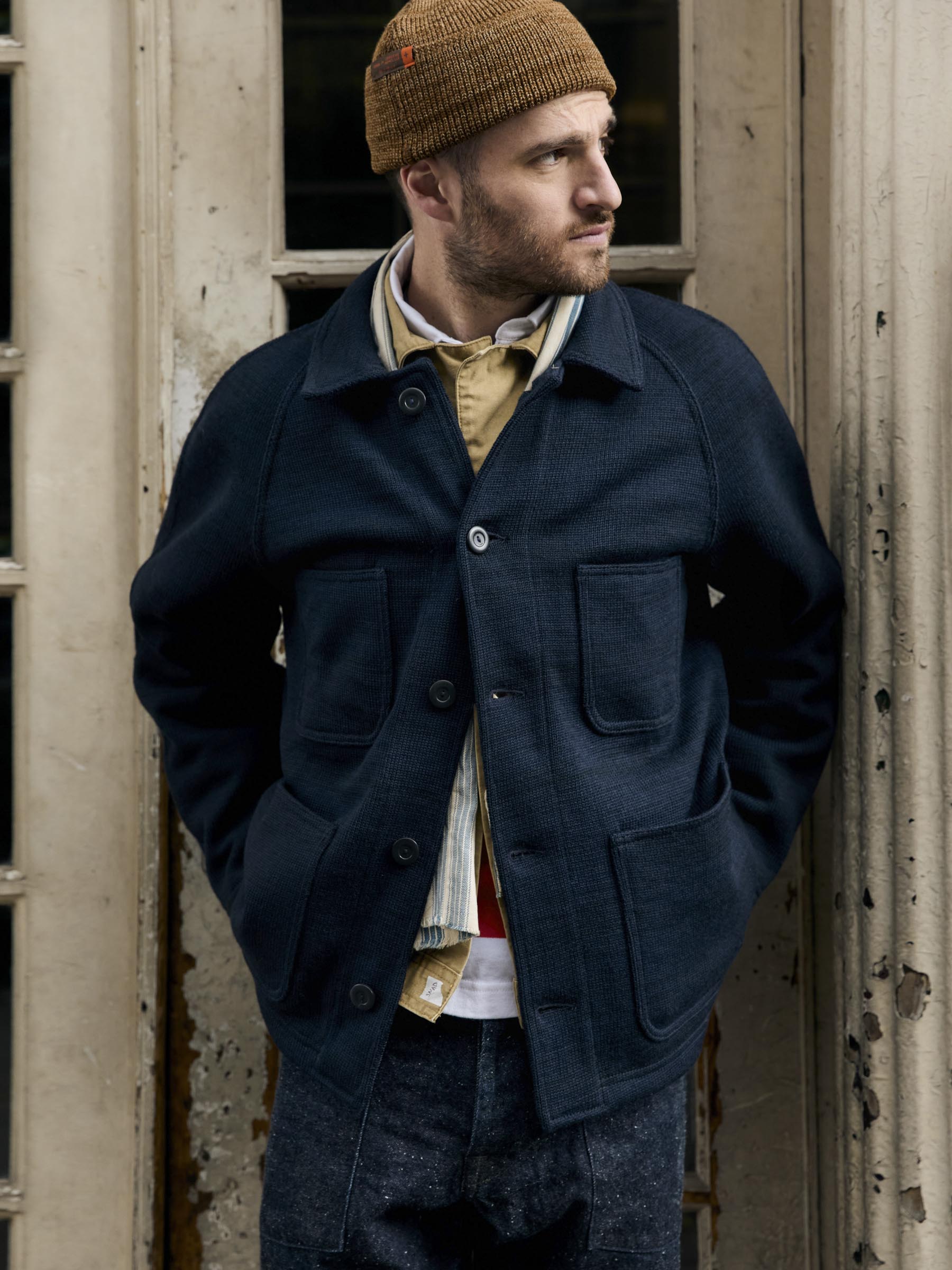 i+w x dehen knit work coat – imogene + willie