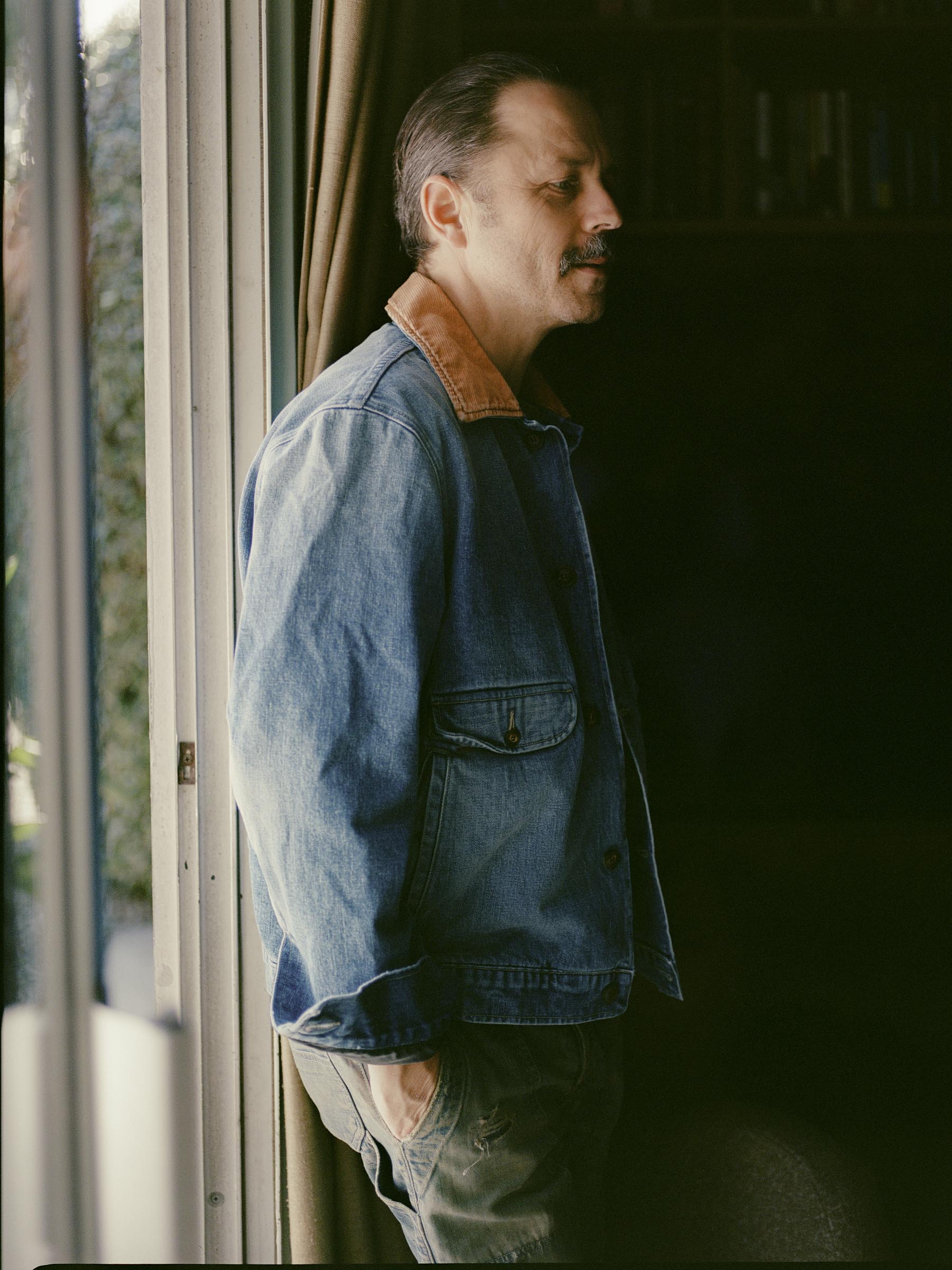 quilt lined washed denim chore coat – imogene + willie