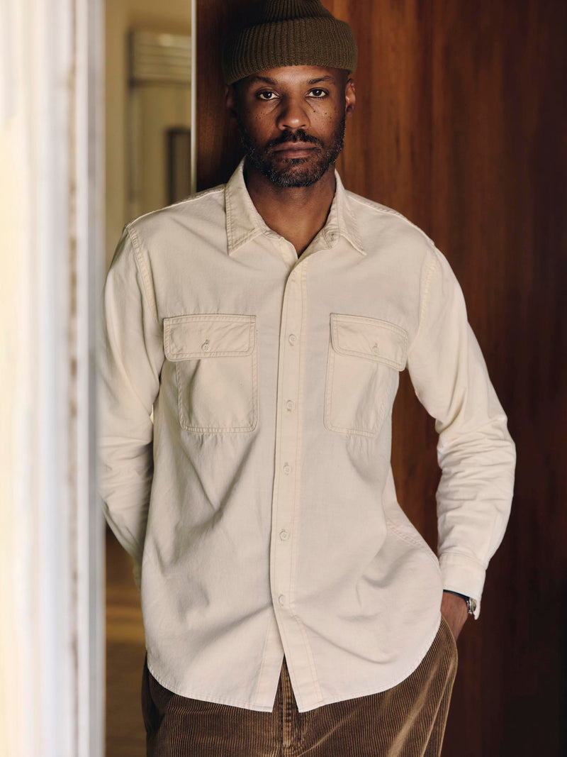 earl natural chambray