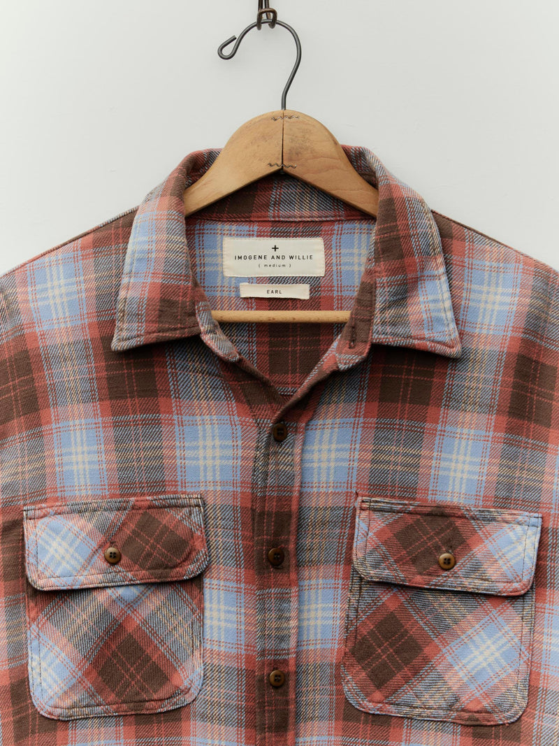 earl plaid in cedar - Model