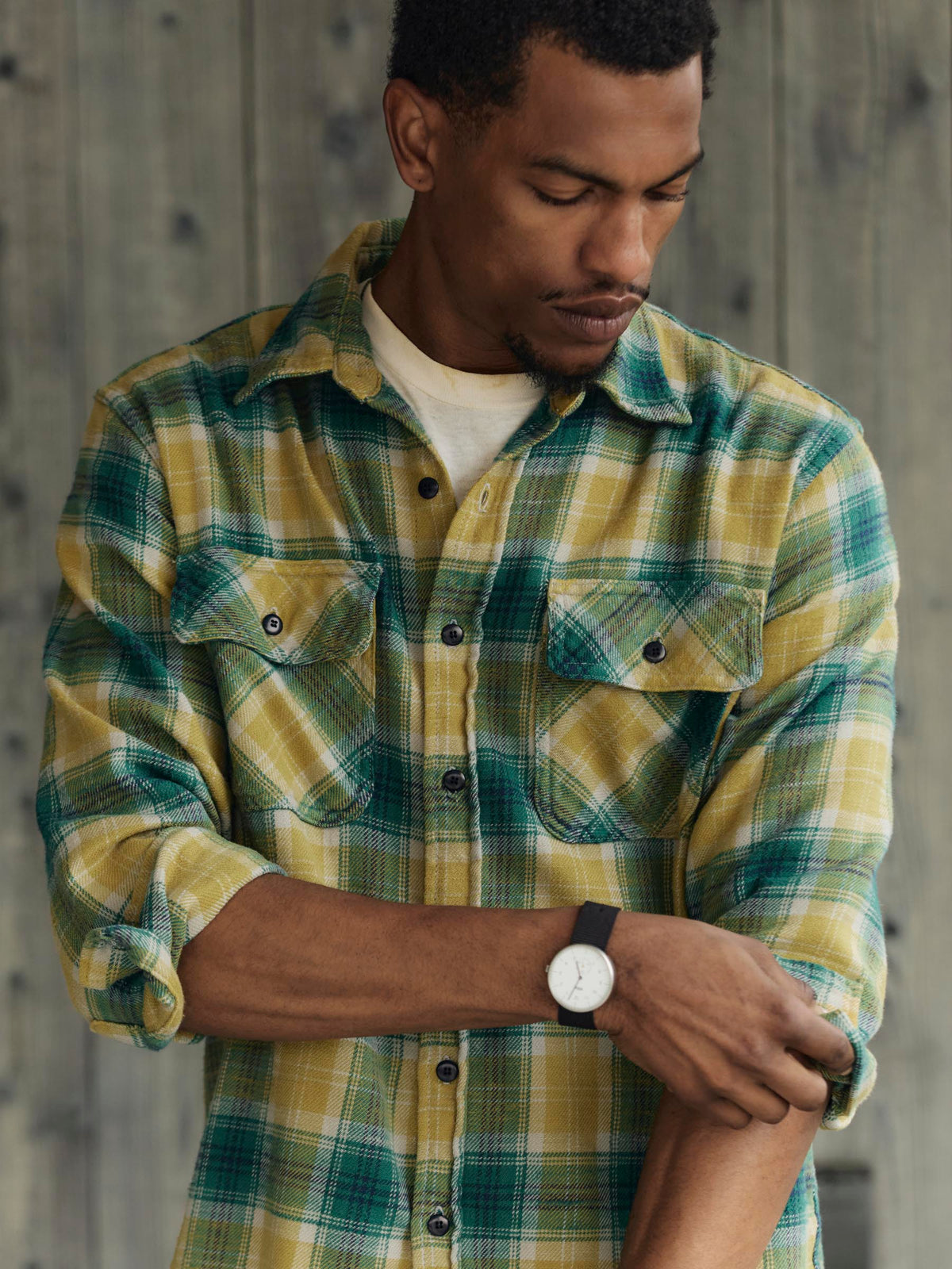 earl plaid in juniper