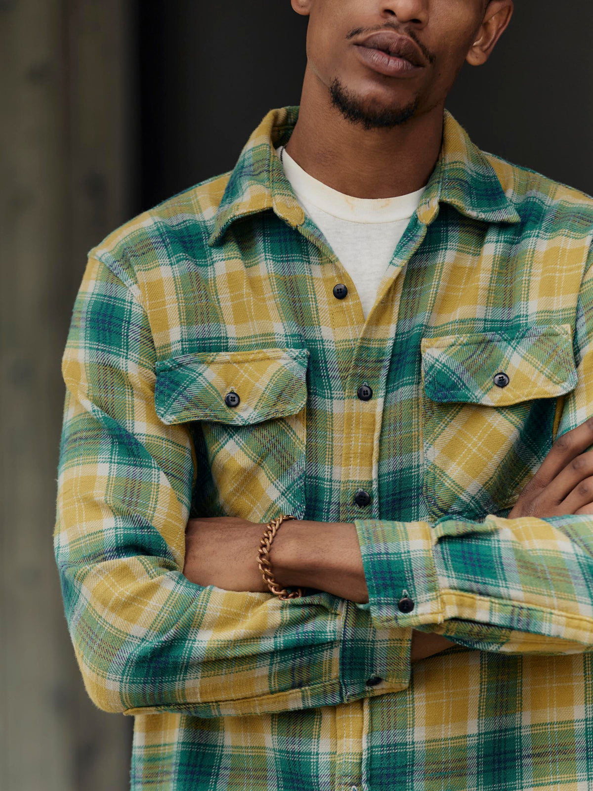 earl plaid in juniper