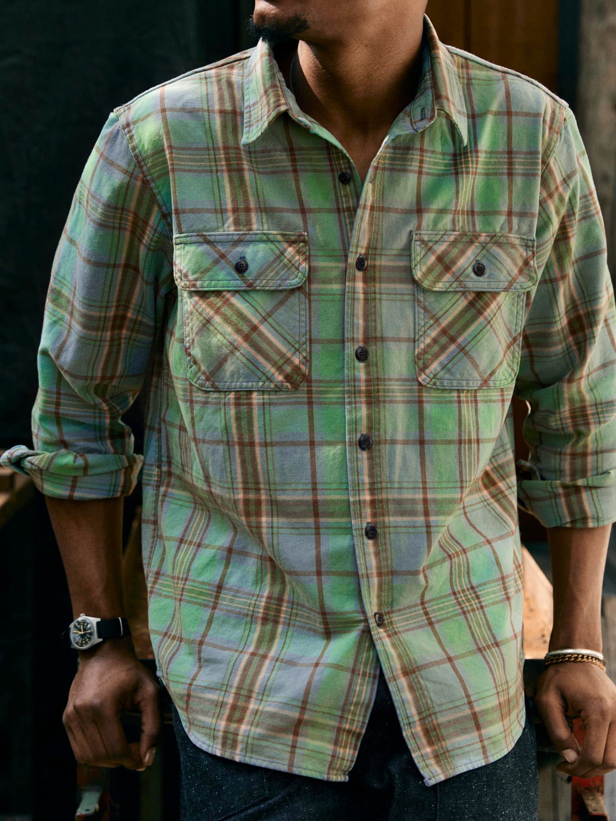 earl plaid in sierra