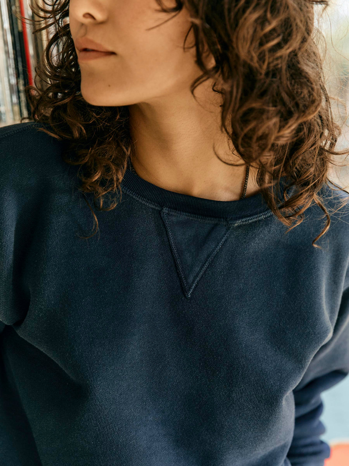 penny sweatshirt in navy