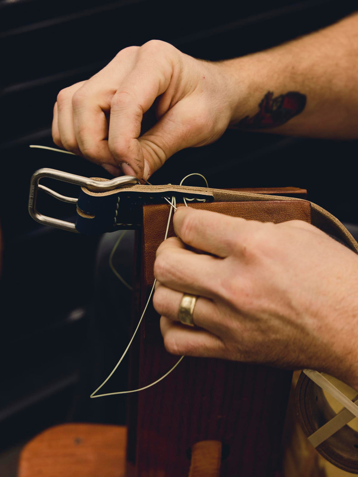 Emil Erwin Signature Belt Blue