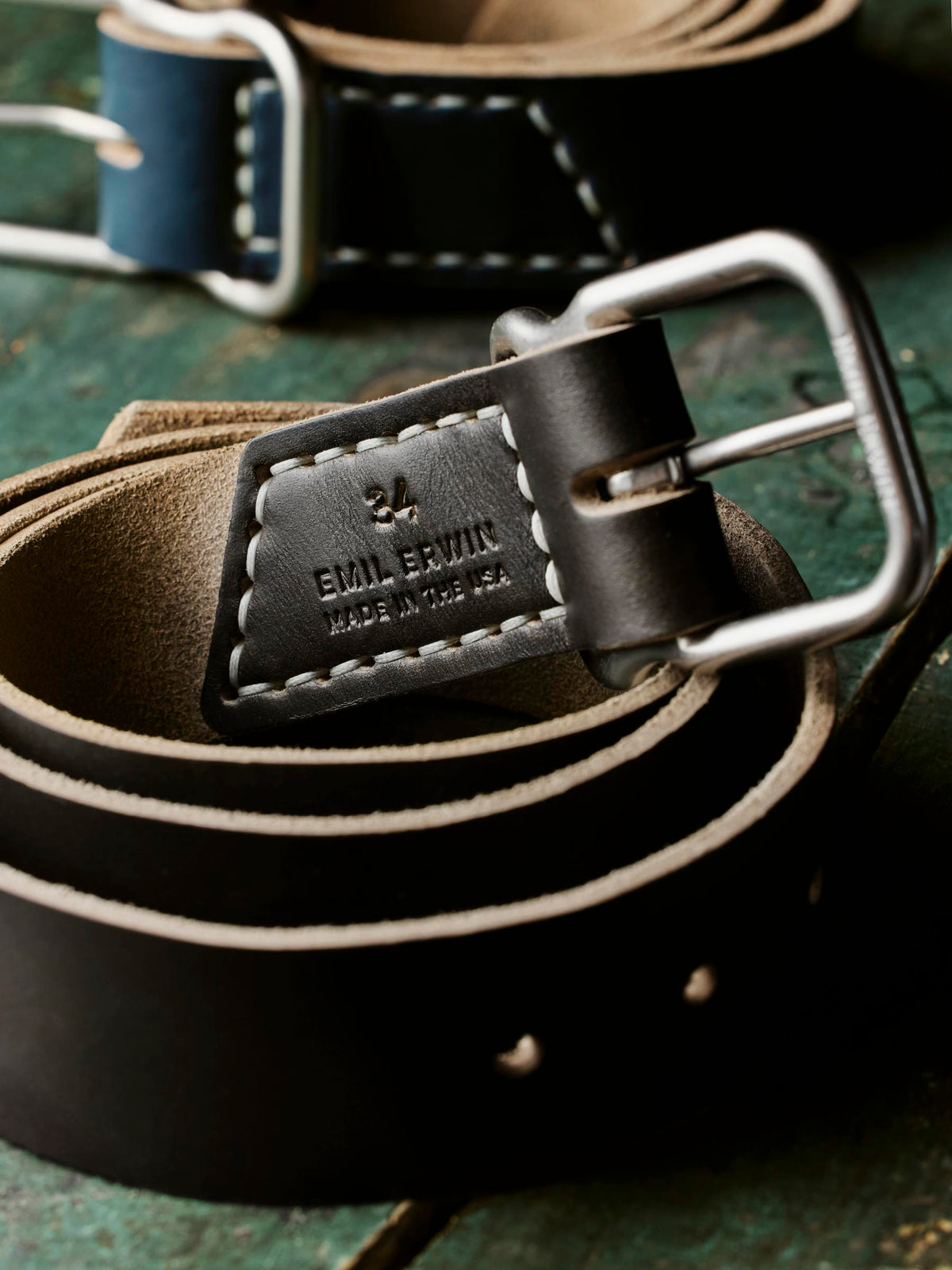 Emil Erwin Signature Belt Slate