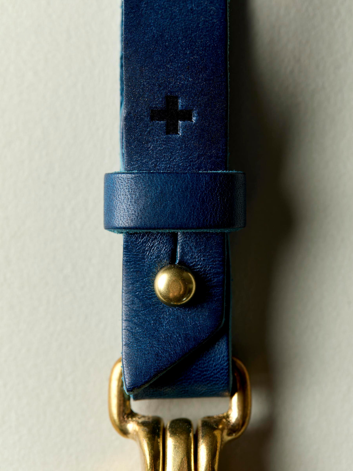 emil erwin x i+w keychain in blue