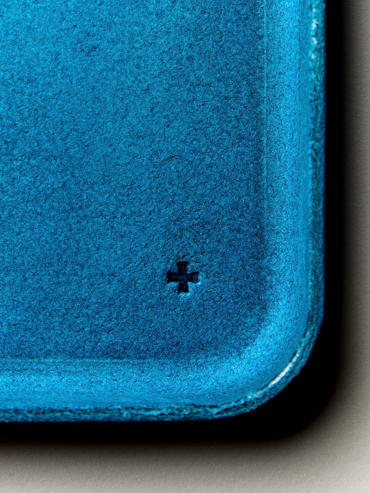 emil erwin blue leather tray
