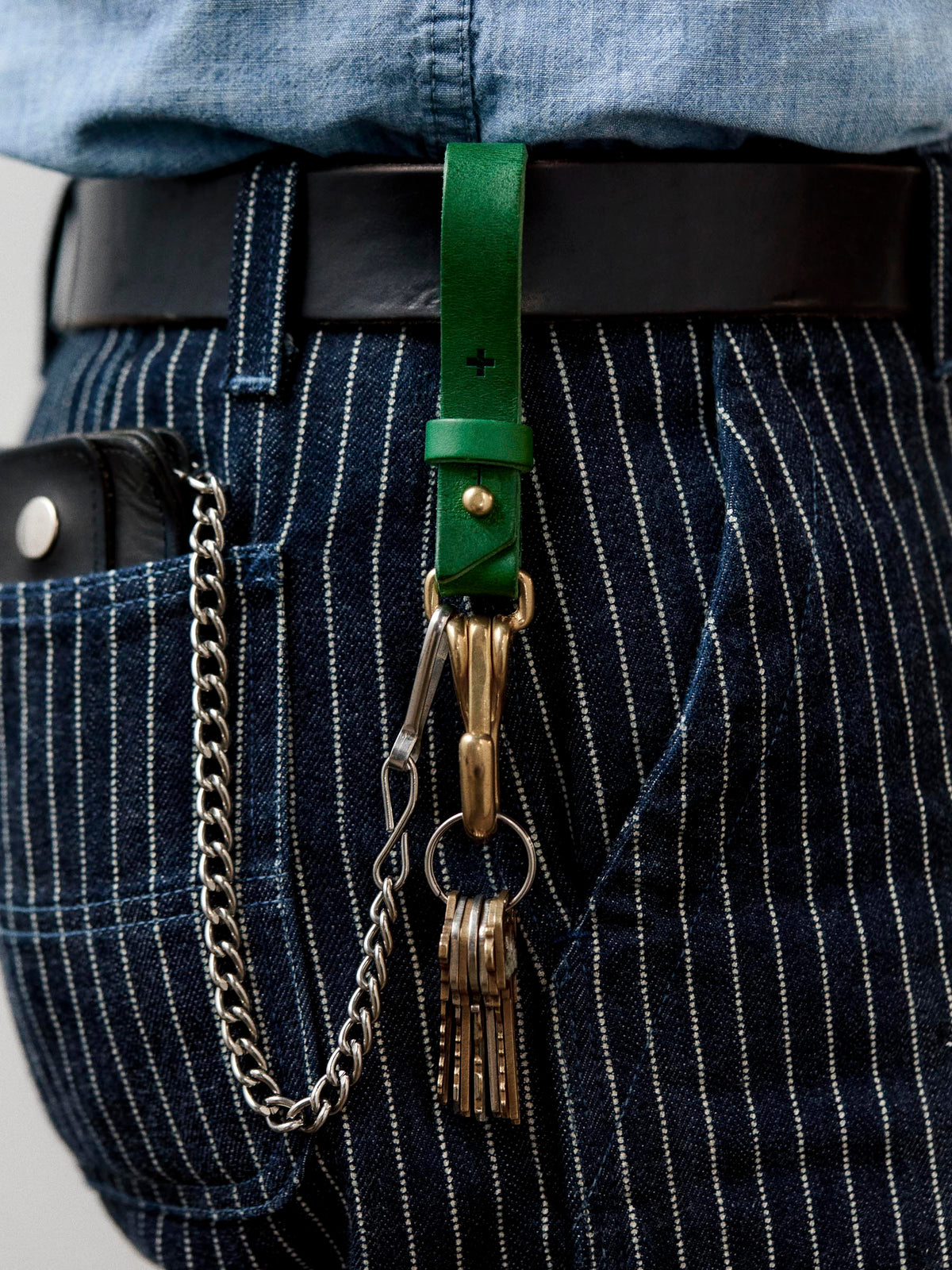 emil erwin x i+w keychain in green