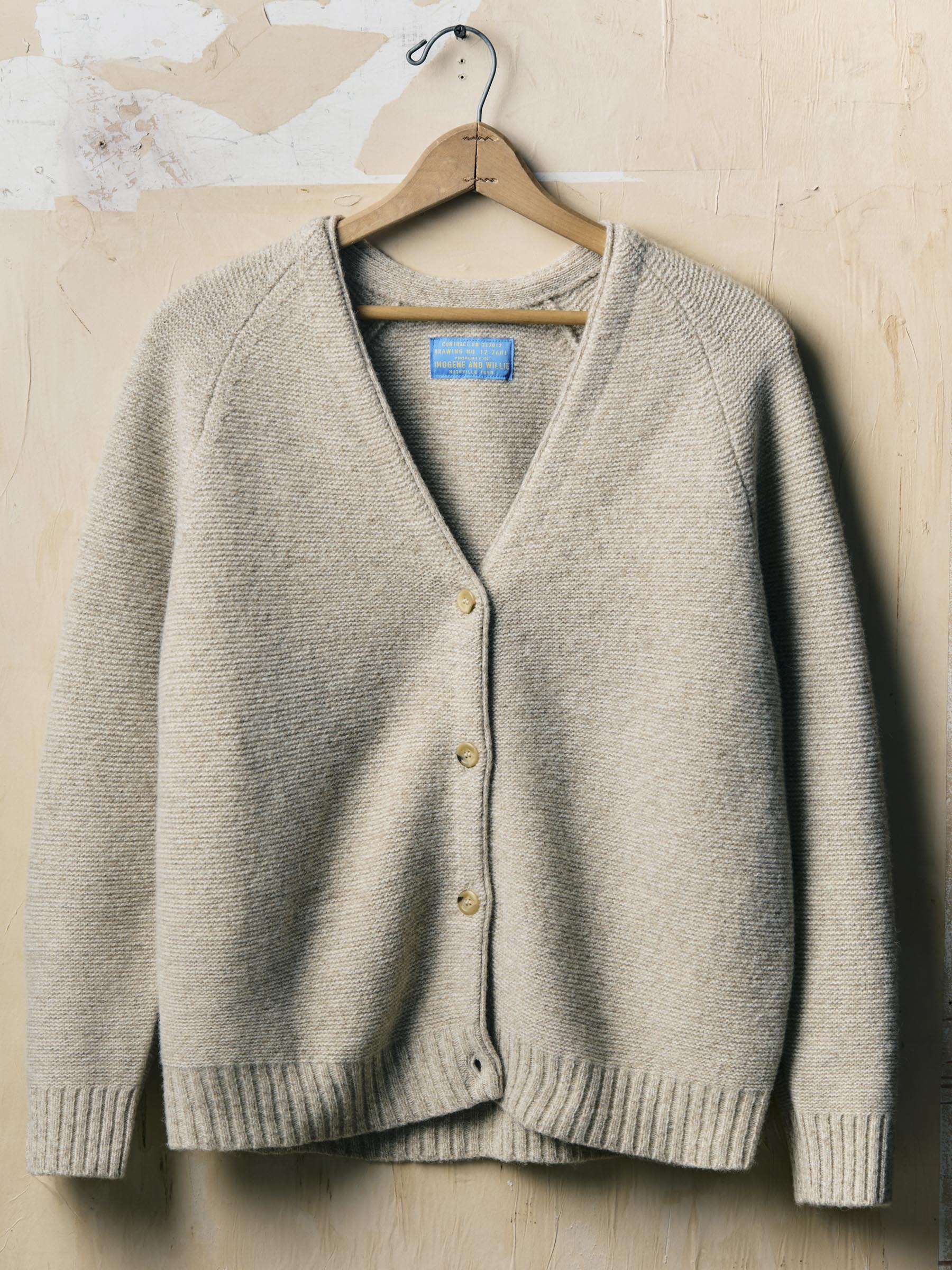 evie cardigan in natural – imogene + willie