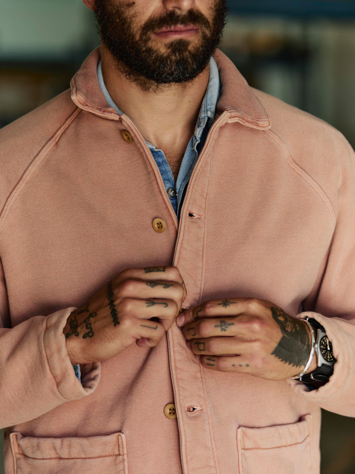 fairview knit raglan jacket in sedona