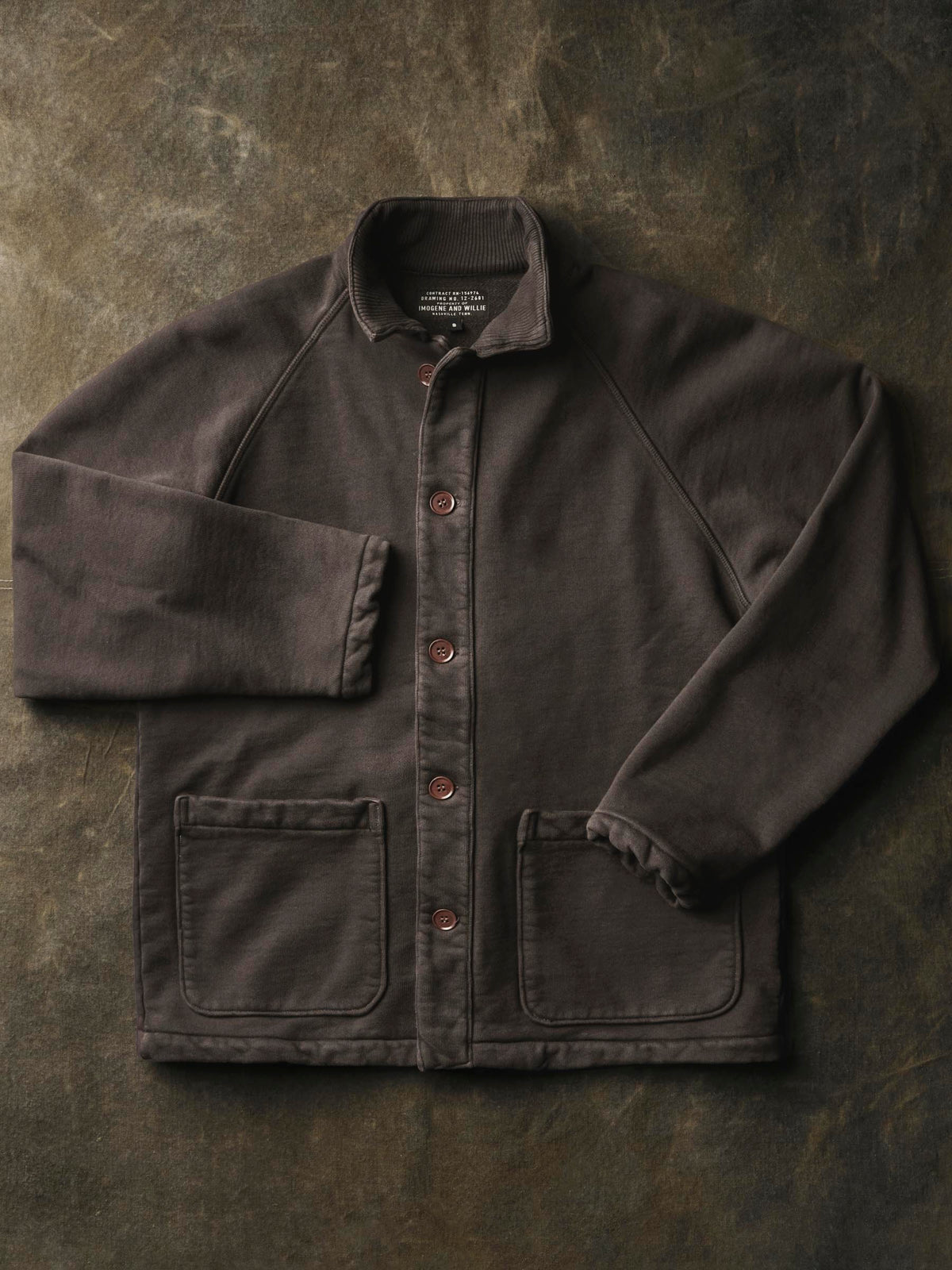 fairview knit raglan jacket