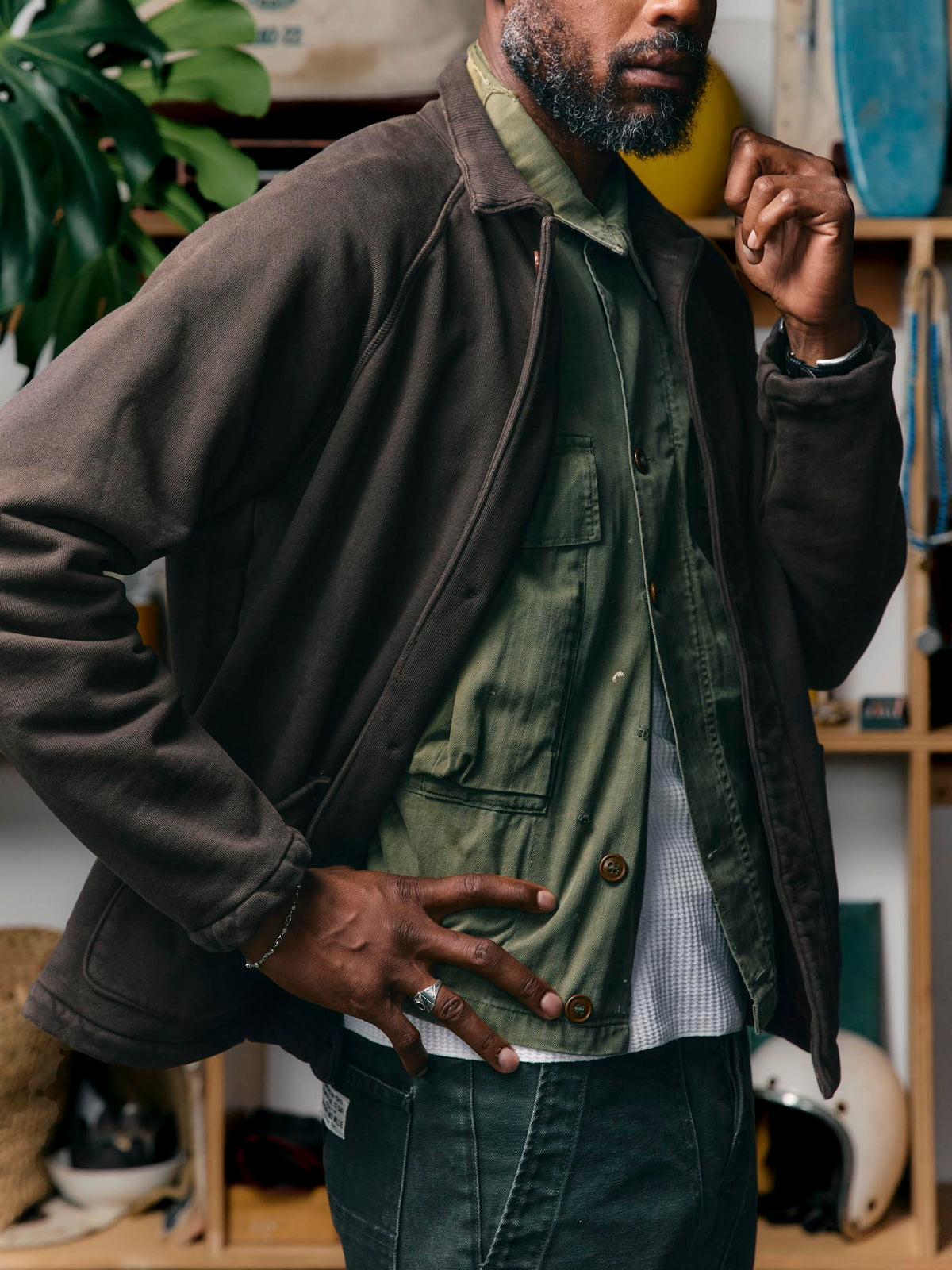 fairview knit raglan jacket