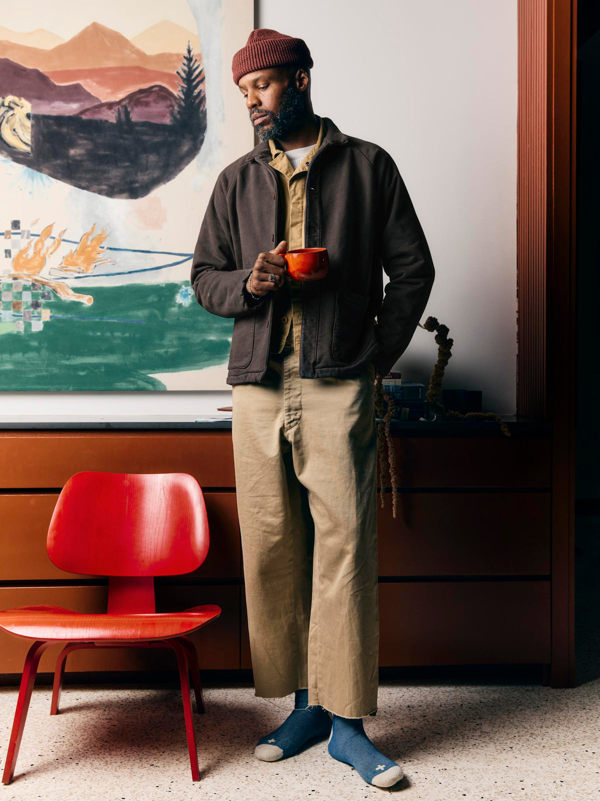 fairview knit raglan jacket