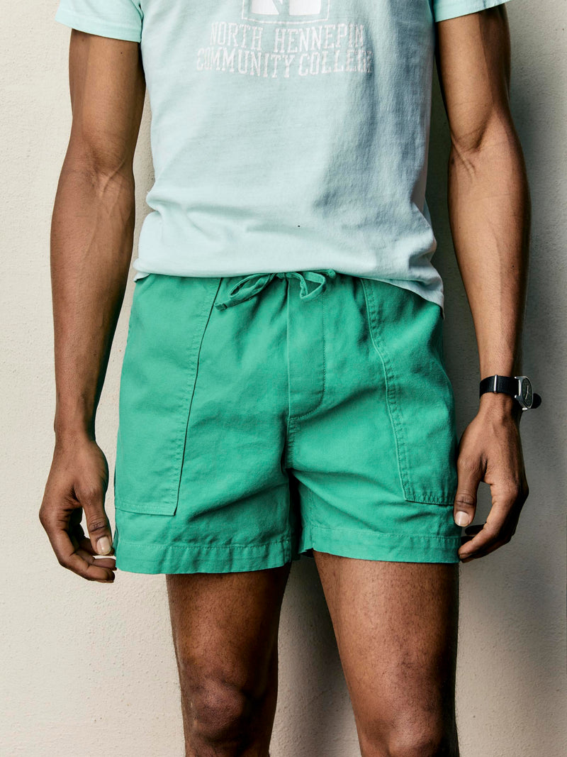 the lounge short in seagreen