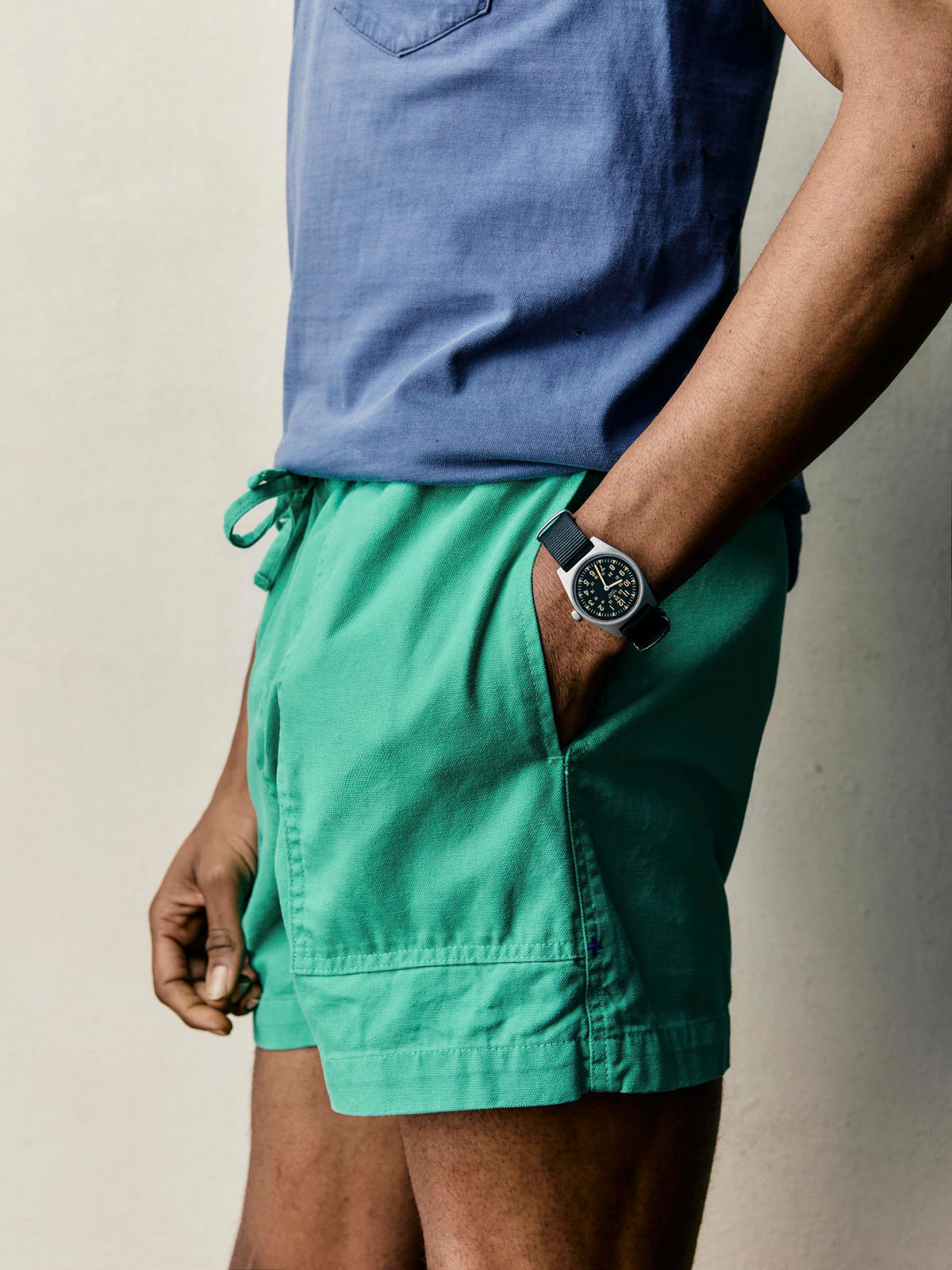 the lounge short in seagreen