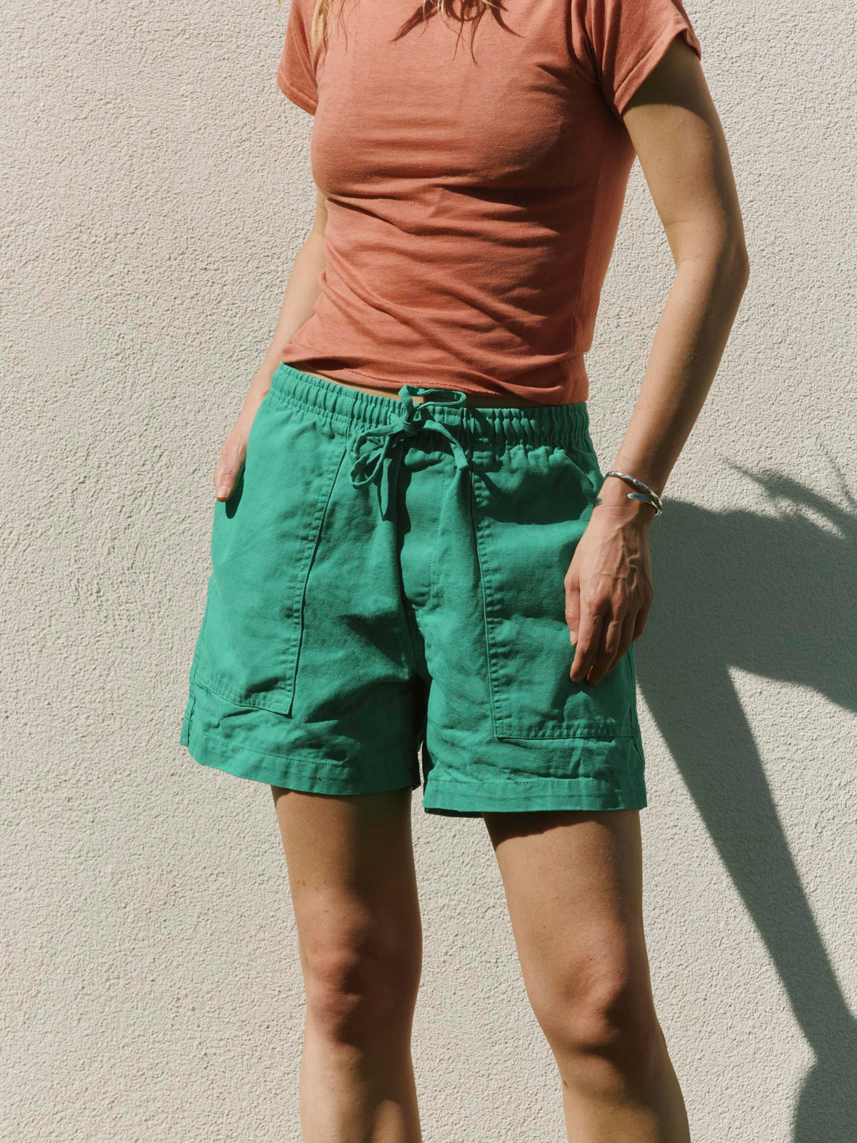 the lounge short in seagreen