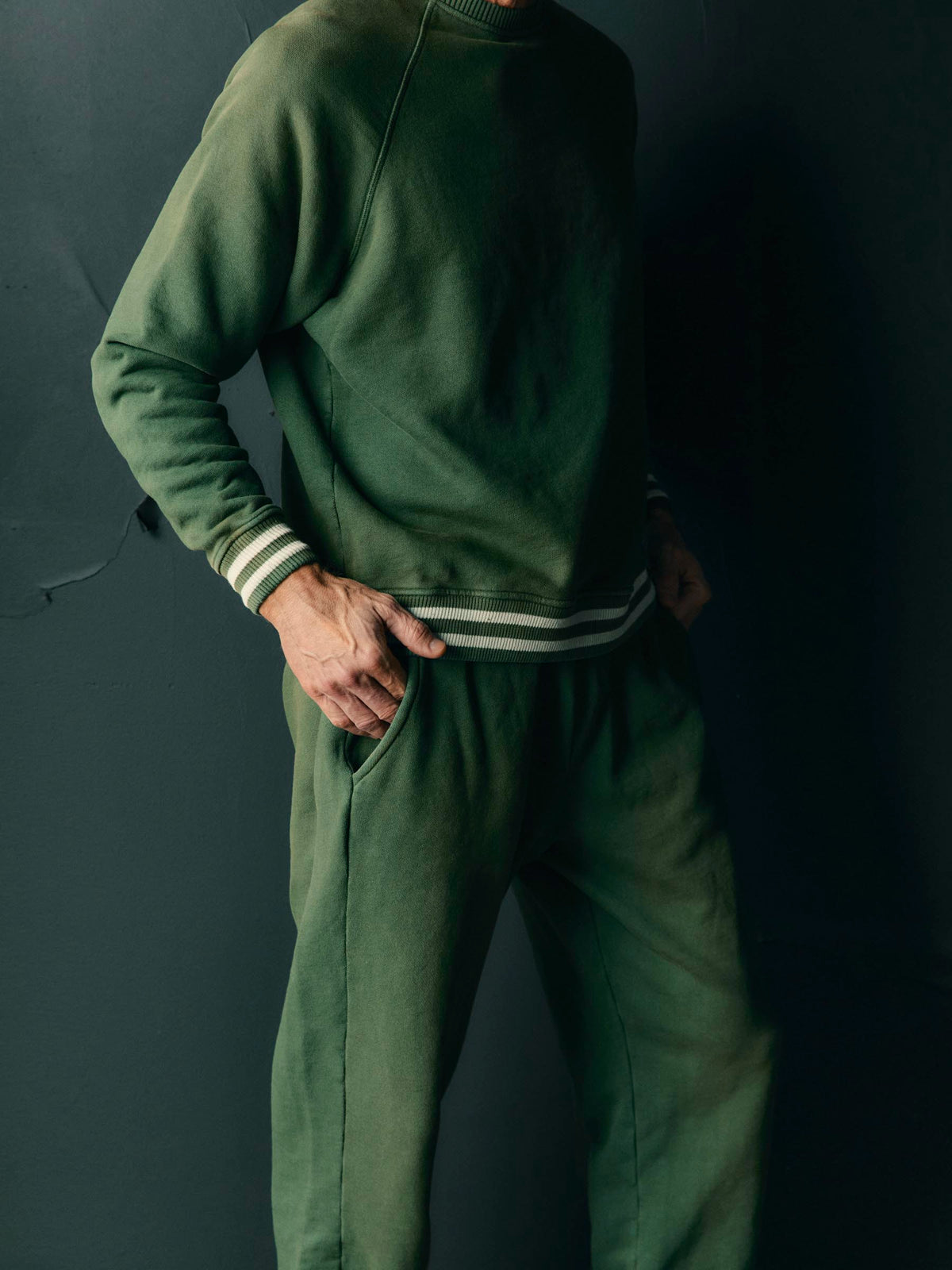 varsity ribbed sweatpant