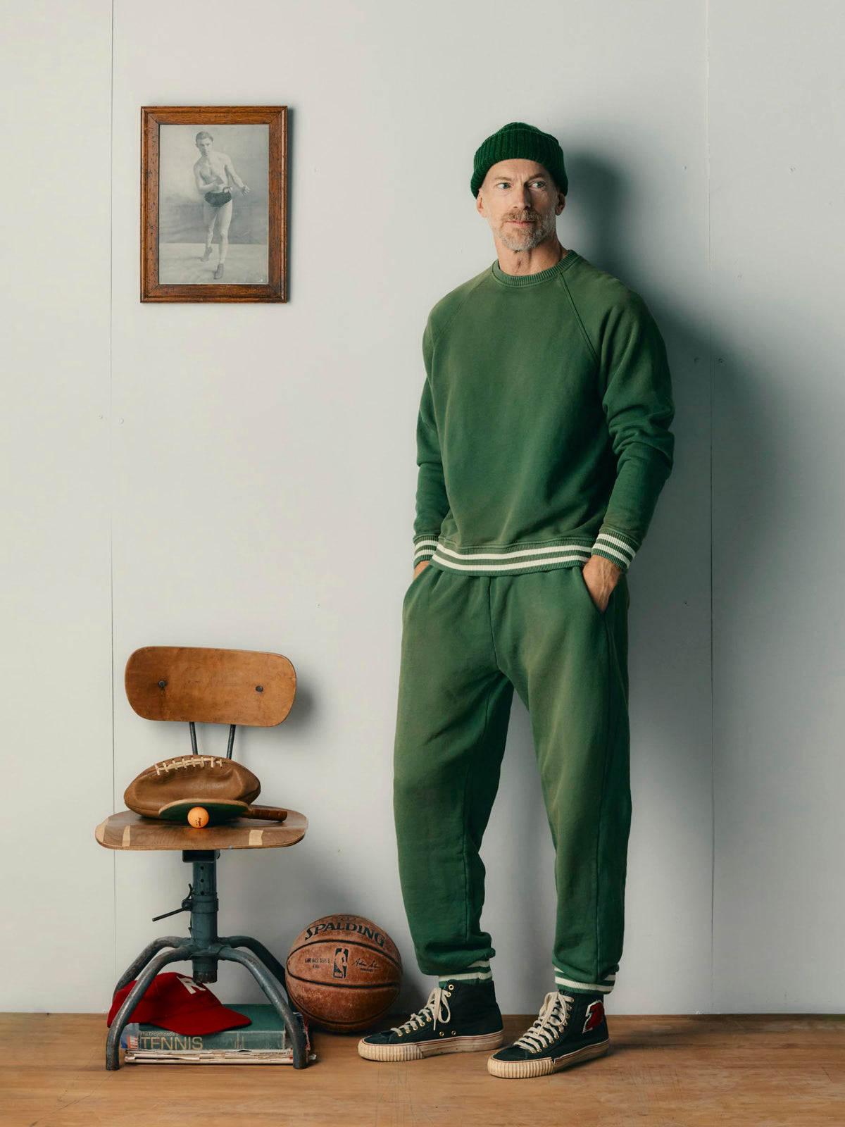 varsity ribbed sweatpant