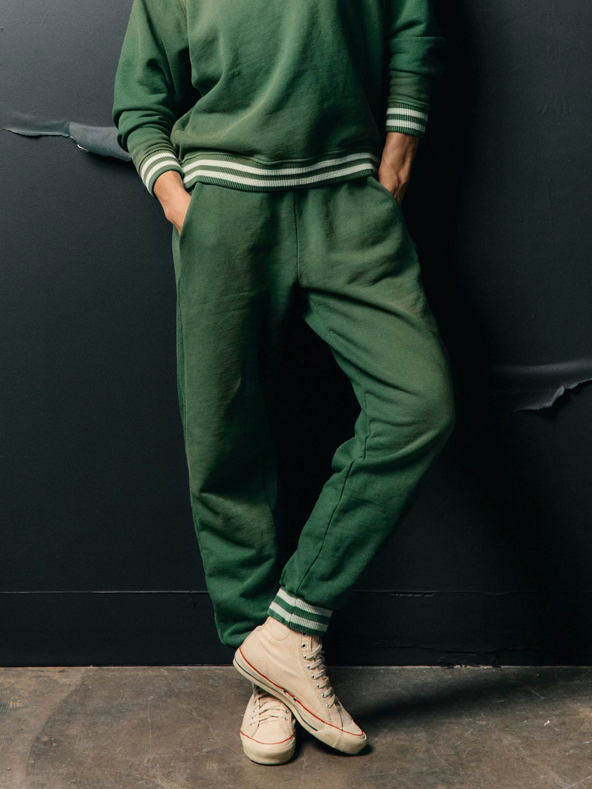 varsity ribbed sweatpant