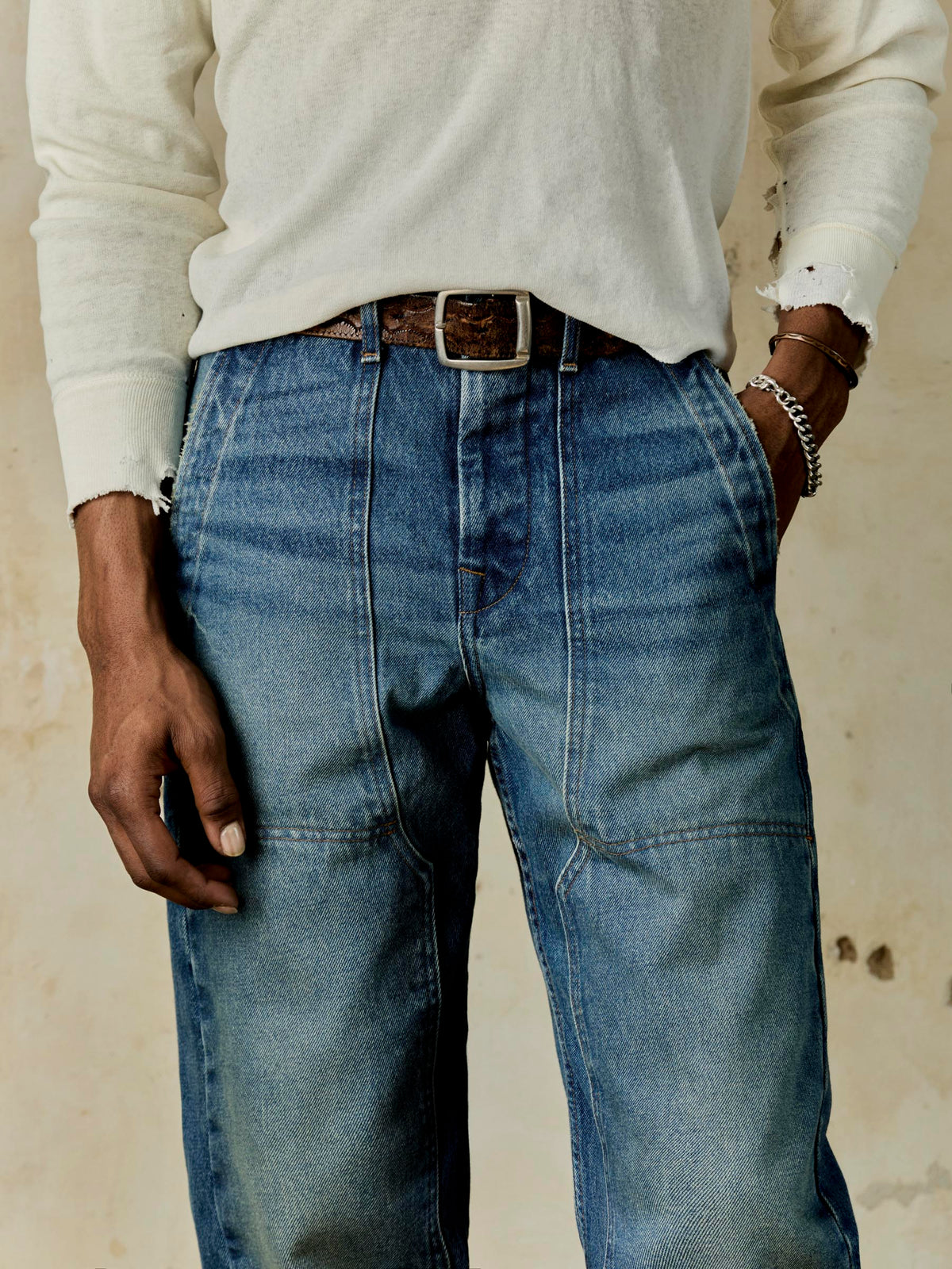 hencye washed indigo