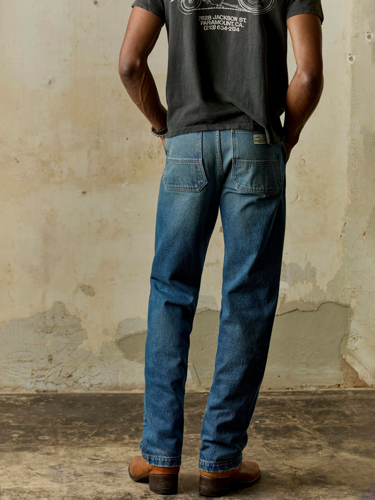 hencye washed indigo