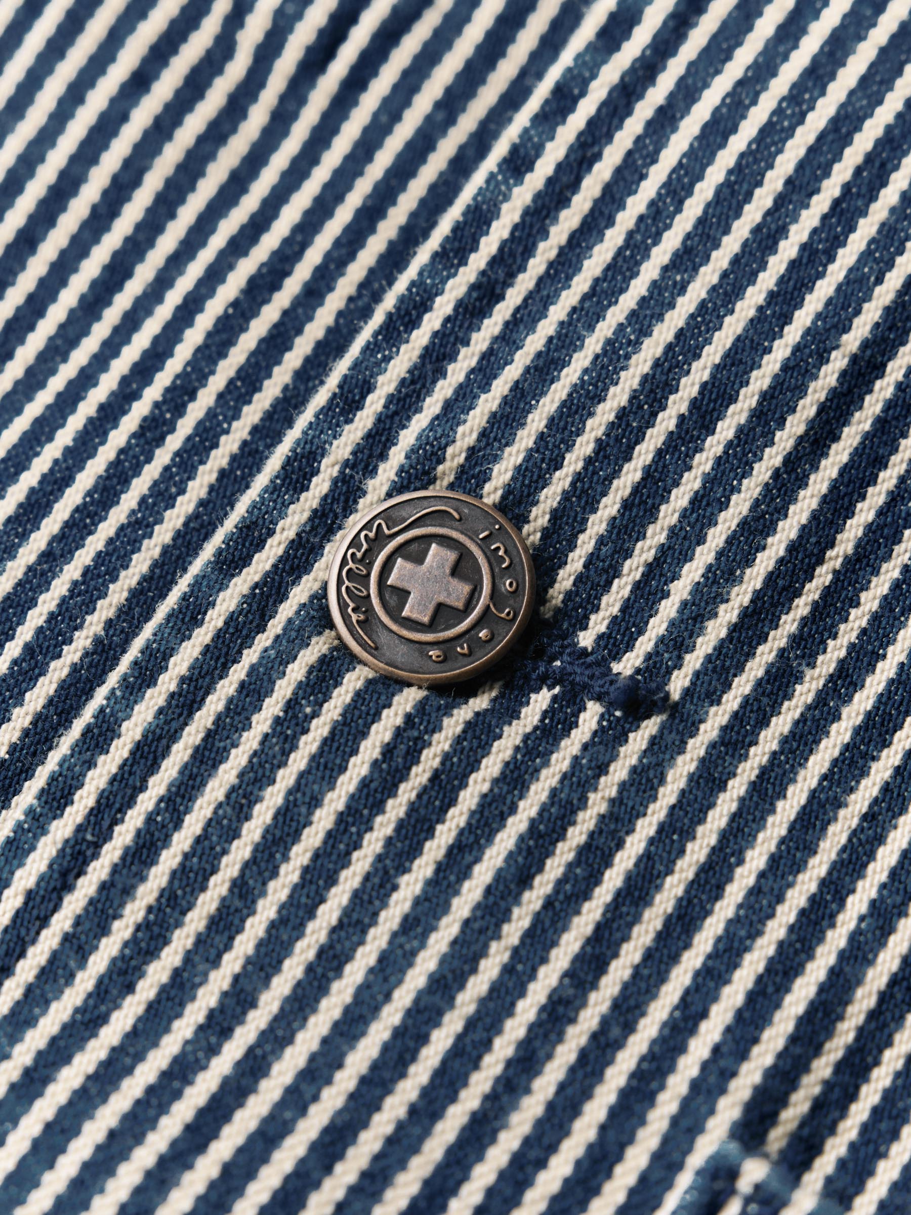 the utility coat in hickory stripe – imogene + willie