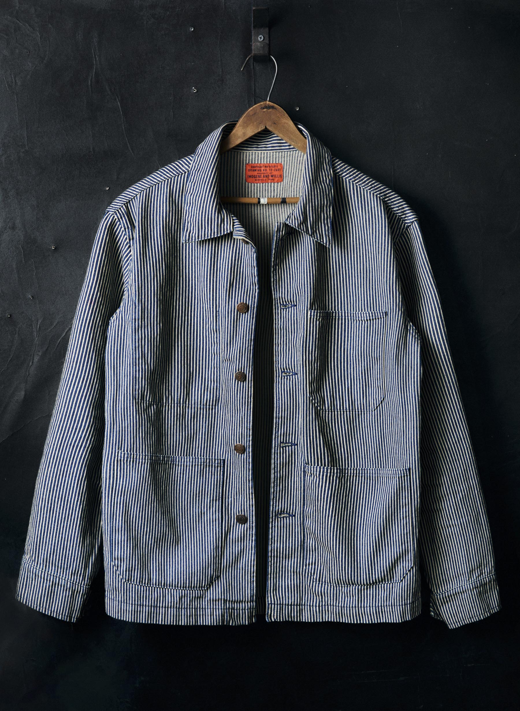 CAL O LINE ★美品★ HICKORY STRIPE JACKET Hill Hickory Jacket | Hickory Stripes – Fontenelle Supply Co.