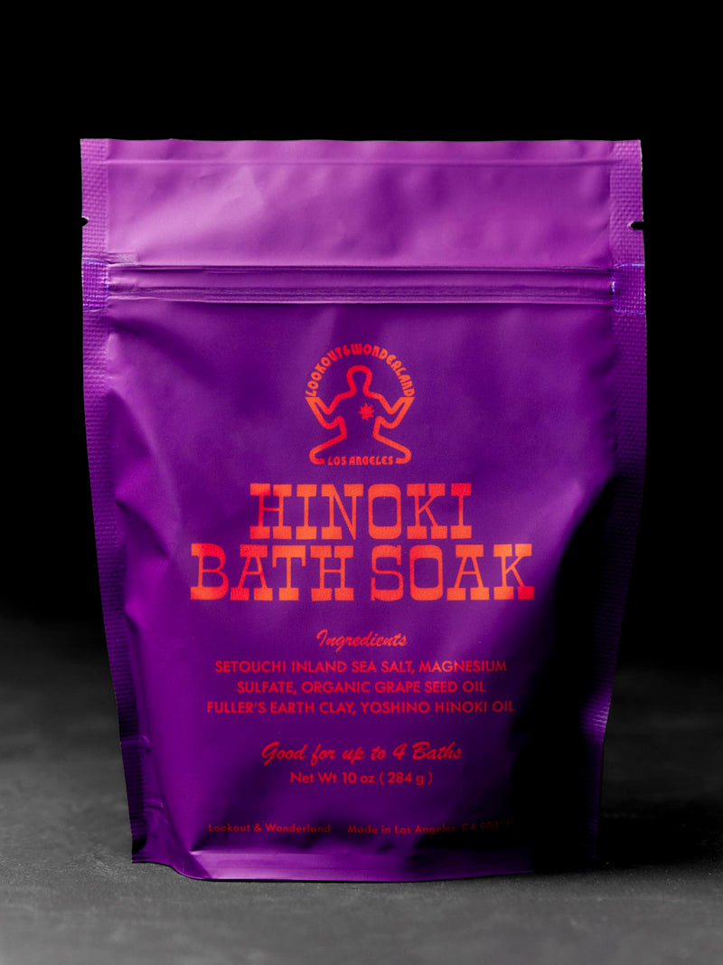 hinoki bath soak